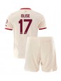 Bayern Munich Michael Olise #17 Alternativní dres pro děti 2024-25 Krátký Rukáv (+ trenýrky)